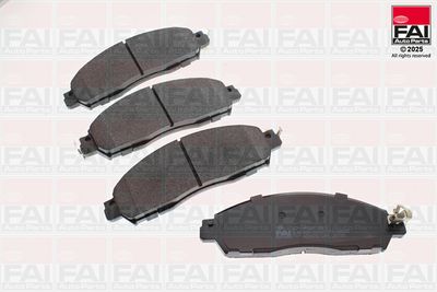 Zestaw klocków hamulcowych, hamulce tarczowe FAI AUTOPARTS BP234