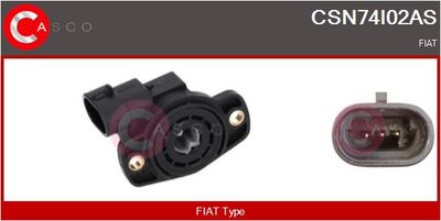 SENZOR POZITIE CLAPETA ACCELERATIE