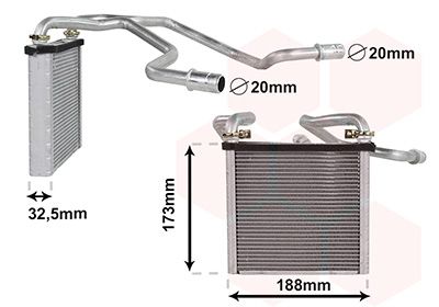 Kachelradiateur, interieurverwarming