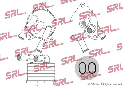 Chladič oleje, automatická převodovka SRLine 90D1L8-1