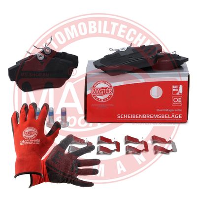 Zestaw klocków hamulcowych, hamulce tarczowe MASTER-SPORT GERMANY 13046027392T-SET-MSP