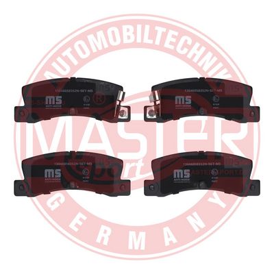 Sada brzdových platničiek kotúčovej brzdy MASTER-SPORT GERMANY 13046058352N-SET-MS