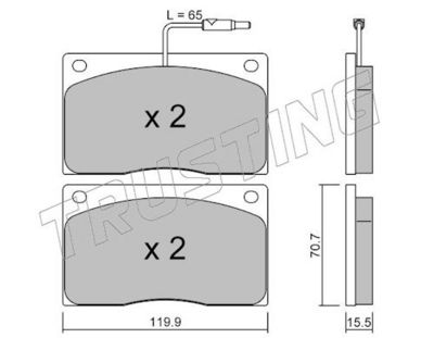 SET PLACUTE FRANA FRANA DISC