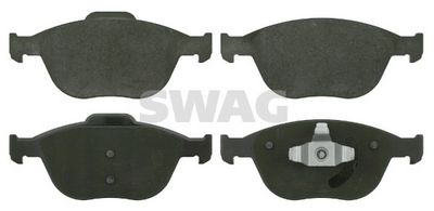 комплект спирачно феродо, дискови спирачки SWAG 50 91 6570