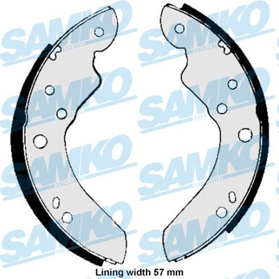 SAMKO 81190 Ремкомплект барабанных колодок для FORD TRANSIT Автобус (V_ _) 2.0 (VAS, VBLVIL, VLS, VUL, VZS) SAMKO 81190 Ремкомплект барабанных колодок для FORD TRANSIT Автобус (V_ _) 2.0 (VAS, VBLVIL, VLS, VUL, VZS)