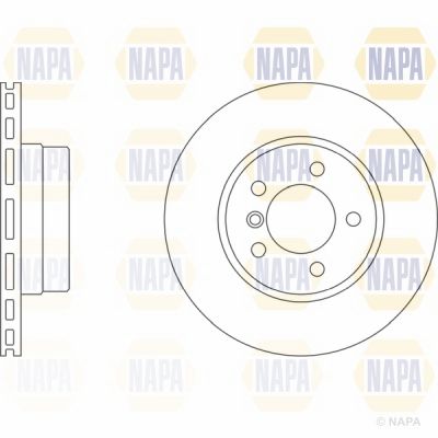 Brake Disc NAPA PBD8327