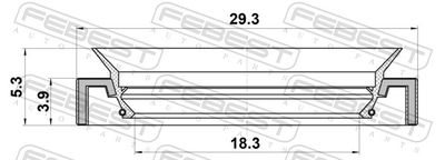 Repair Kit, steering gear 95LAY-19290405X