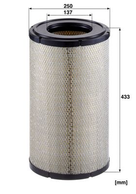 Luftfilter MANN-FILTER C 25 995 för SPERRY NEW HOLLAND, CASE IH
