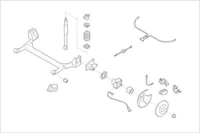 RADAUFHäNGUNG DELPHI OEFORD000018499R