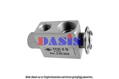 Расширительный клапан, кондиционер AKS DASIS 840077N для CITROËN ZX