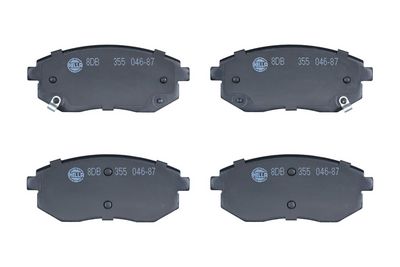 BREMSBELAGSATZ SCHEIBENBREMSE HELLA 8DB355046871 3