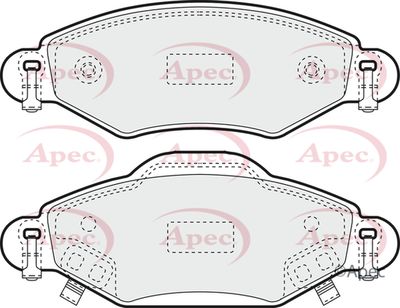 Brake Pad Set APEC PAD1315