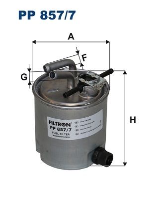 Fuel Filter PP 857/7