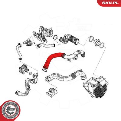 Kompresoriaus padavimo žarna