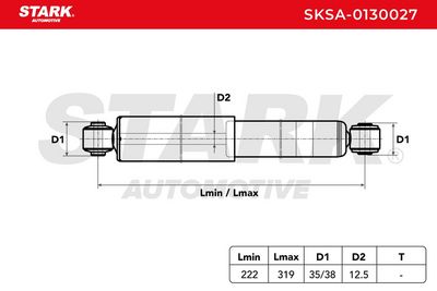 амортисьор STARK SKSA-0130027