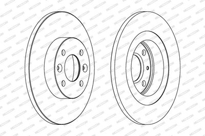 DISC FRANA FERODO DDF1502C 1