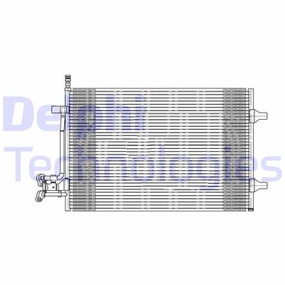 DELPHI TSP0225650 Радиатор кондиционера  для FORD FUSION (Форд Фусион)
