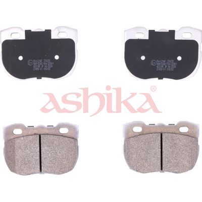 комплект спирачно феродо, дискови спирачки ASHIKA 50-0L-L21