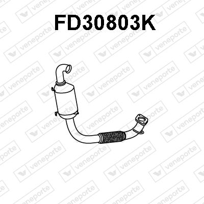 Катализатор VENEPORTE FD30803K для FORD FUSION