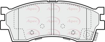 Brake Pad Set APEC PAD1188