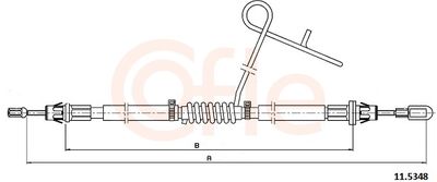 CABLU FRANA DE PARCARE