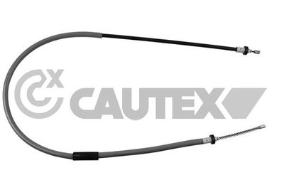 Тросик, cтояночный тормоз CAUTEX 762441 для RENAULT CLIO