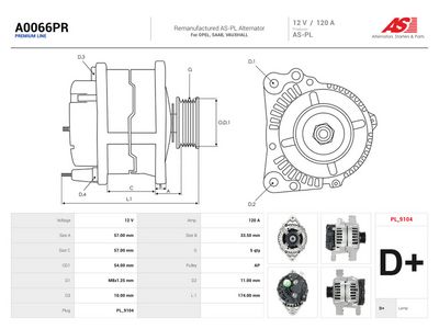 generátor AS-PL A0066PR