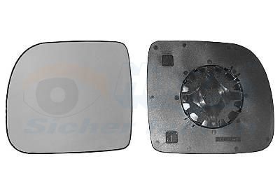 Зеркальное стекло, наружное зеркало VAN WEZEL 4336838 для RENAULT RAPID