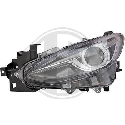 Основная фара DIEDERICHS 5620083 для MAZDA 3