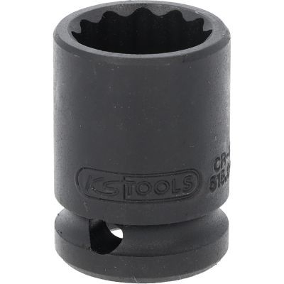 Ks Tools - Kovaný nástrčkový orech 12-hran 1/2" 19mm