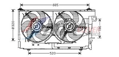 LüFTER MOTORKüHLUNG