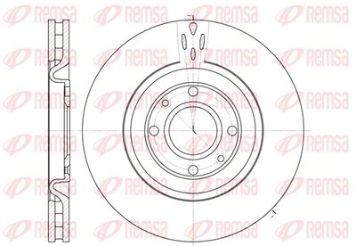KAWE 6590 10 Тормозные диски  для PEUGEOT 406 Break (8E/F) 3.0 24V