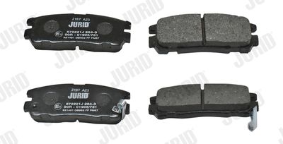 Brake Pad Set, disc brake 572221J