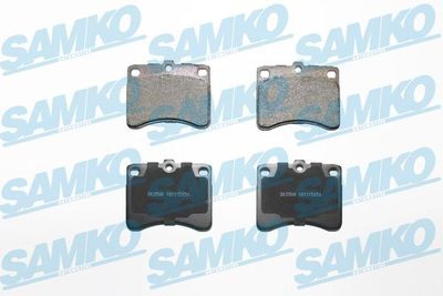 Комплект тормозных колодок, дисковый тормоз SAMKO 5SP056 для DAIHATSU SPARCAR