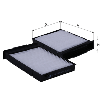 FILTER INNENRAUMLUFT FIL FILTER HC7186