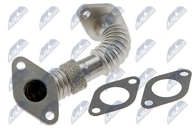 Rørledning, EGR-ventil NTY EGR-AU-027 for AUDI, SKODA, VW, VAG