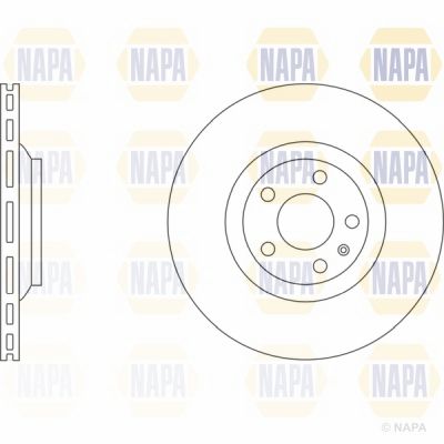 Brake Disc NAPA PBD8530