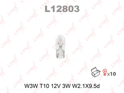 L12803 LYNXauto Лампа накаливания