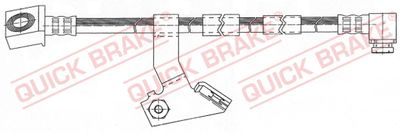 Przewód hamulcowy elastyczny QUICK BRAKE 54.903 produkt