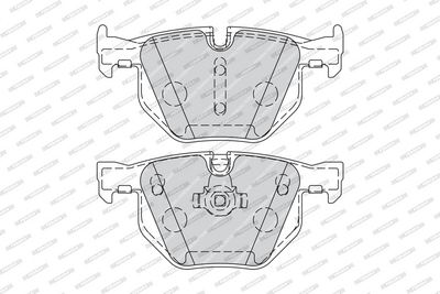 SET PLACUTE FRANA FRANA DISC FERODO FDB1748 1