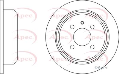 Brake Disc APEC DSK553