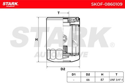 маслен филтър STARK SKOF-0860109