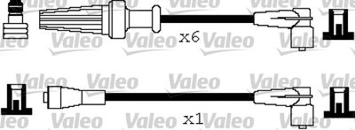 Комплект проводов зажигания VALEO 346206 для LANCIA THEMA