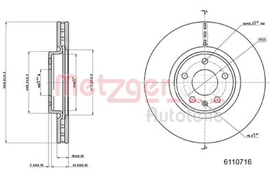 Brake Disc 6110716