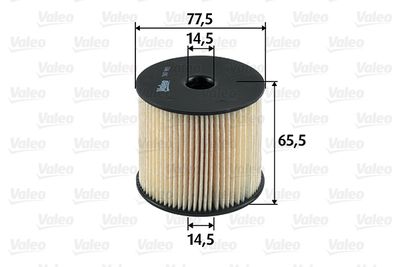 VALEO 587903 Топливный фильтр  для PEUGEOT 406 (Пежо 406)