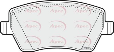 Brake Pad Set APEC PAD1312