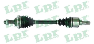 LPR DS38180 Полуось в сборе  для PEUGEOT 206 Наклонная задняя часть (2A/C) 1.6 16V