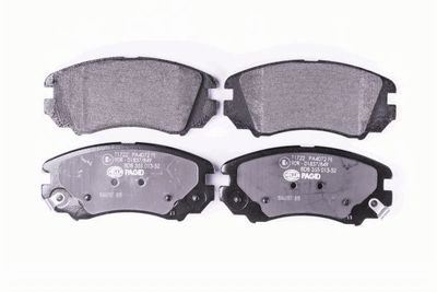 Комплект тормозных колодок, дисковый тормоз HELLA PAGID 8DB 355 013-521 для KIA MAGENTIS