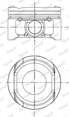 KOLBEN NÜRAL 8743770000 1