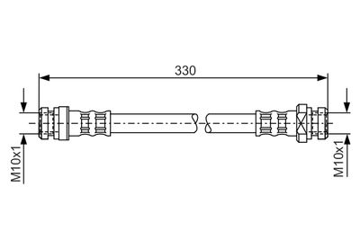 BOSCH Bremsschlauch